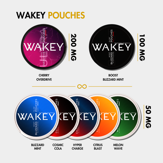 Waeky Energy Pouches All Flavors